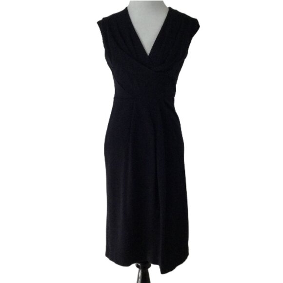 Banana Republic Black Sheath Dress 4 - Picture 9 of 9